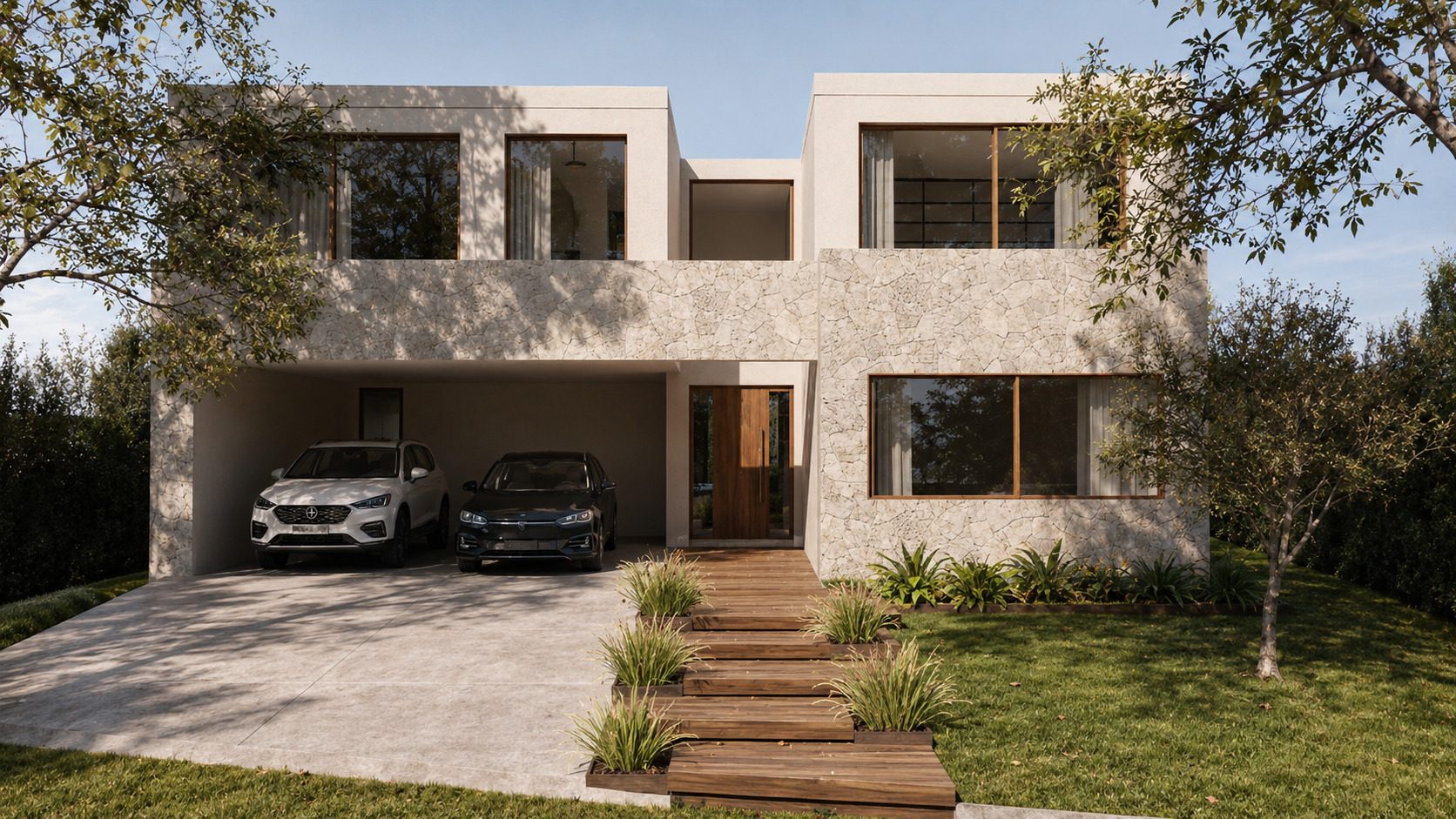 Casa Parral — Acceso